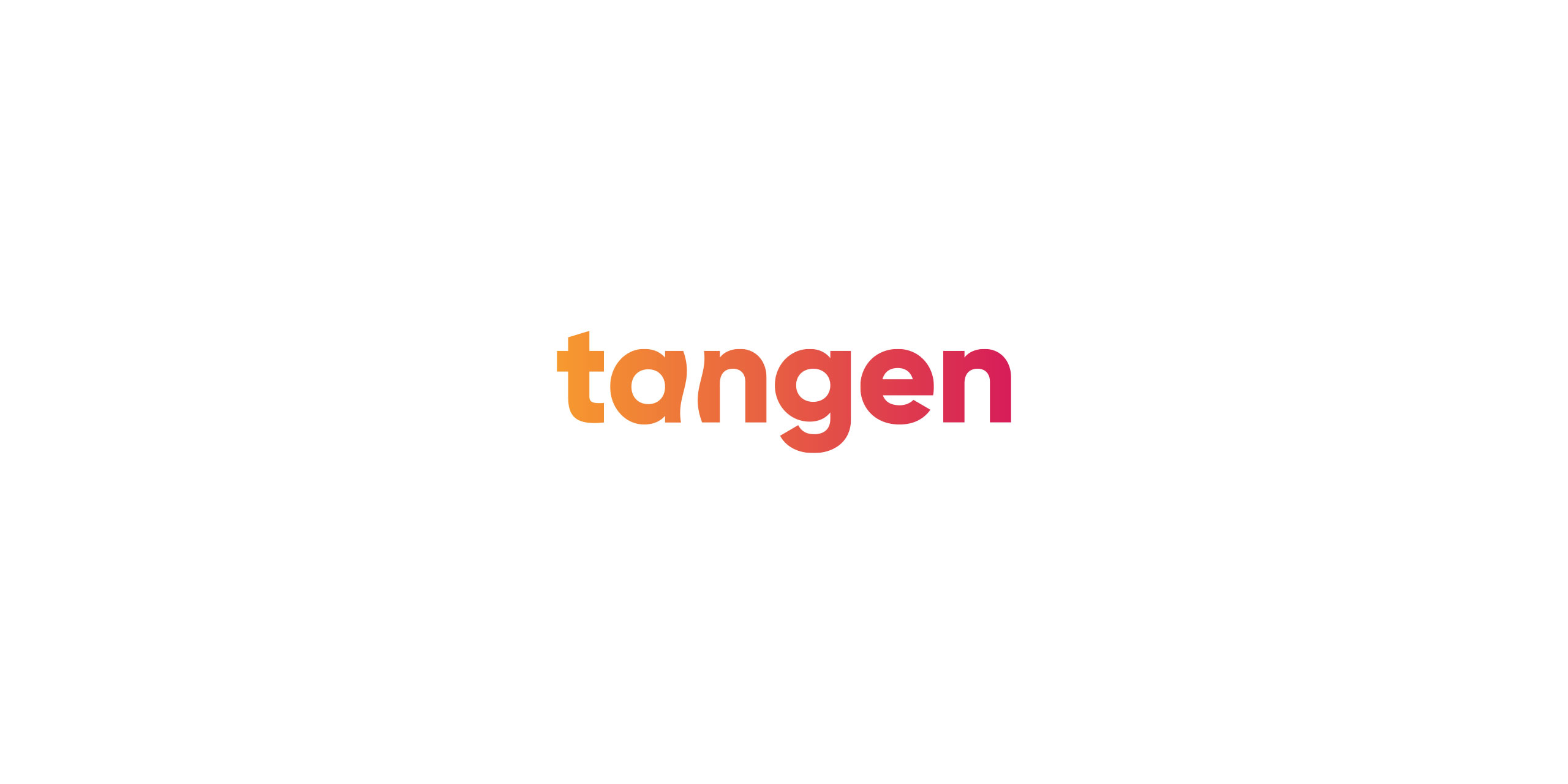 Branding Logo Wordmark Tangen